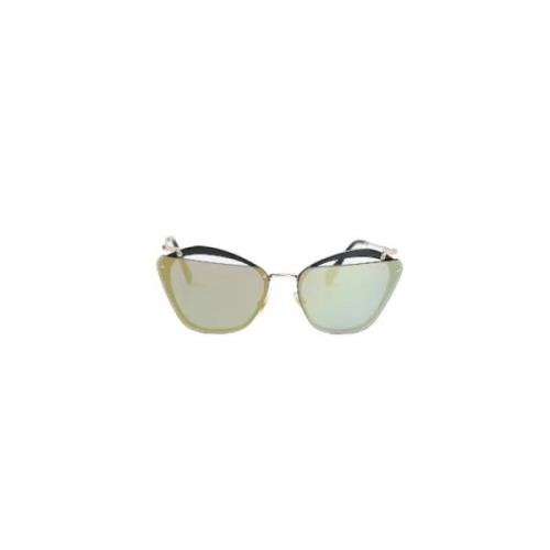 Pre-owned Fabric sunglasses Miu Miu Pre-owned , Yellow , Dames