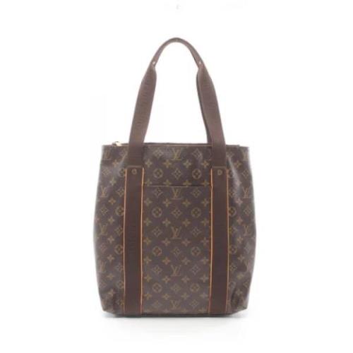 Pre-owned Canvas handbags Louis Vuitton Vintage , Brown , Dames