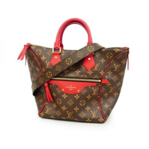 Pre-owned Fabric louis-vuitton-bags Louis Vuitton Vintage , Brown , Da...