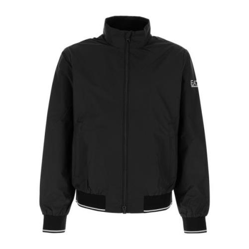 Stijlvolle Jas voor Mannen Emporio Armani EA7 , Black , Heren