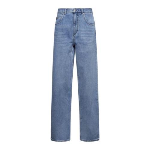 Ice Blue Denim Jeans Isabel Marant , Blue , Dames