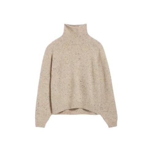 Glitterende Dotty Pullover Sweater Vanessa Bruno , Beige , Dames