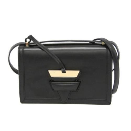 Pre-owned Leather shoulder-bags Loewe Pre-owned , Black , Dames