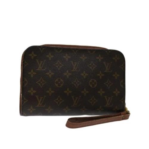 Pre-owned Canvas louis-vuitton-bags Louis Vuitton Vintage , Brown , Da...