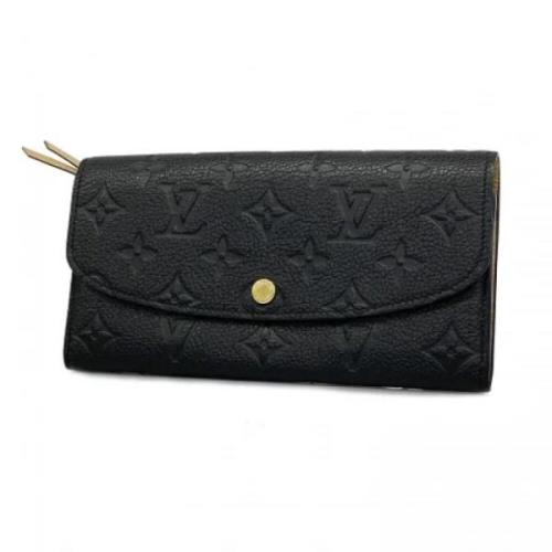 Pre-owned Fabric wallets Louis Vuitton Vintage , Black , Dames