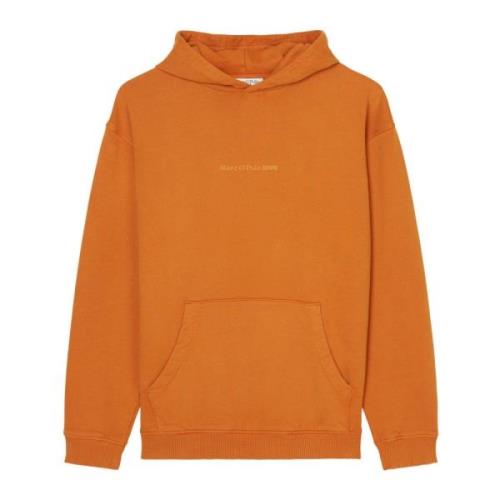 Hoodie relaxed Marc O'Polo , Orange , Heren