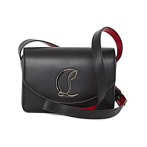 Stijlvolle leren tas voor vrouwen Christian Louboutin , Black , Dames