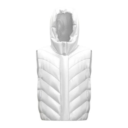 Stijlvolle Gilet met 100% samenstelling Emme DI Marella , White , Dame...