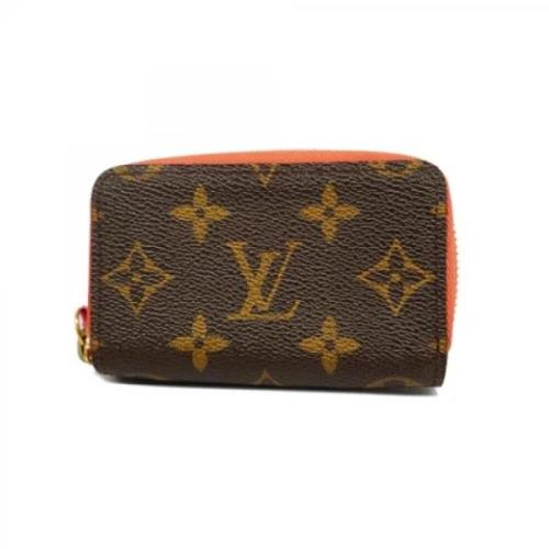 Pre-owned Fabric wallets Louis Vuitton Vintage , Brown , Dames