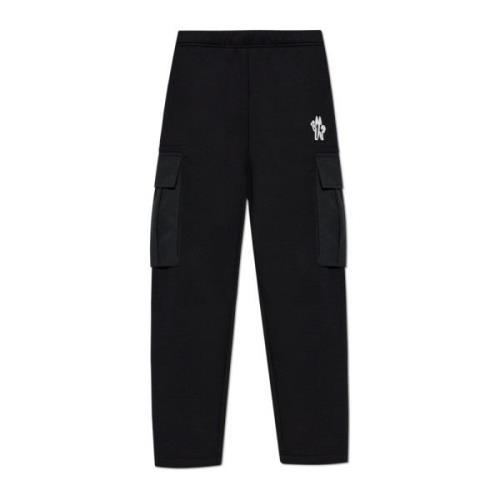 vrachtstijl sweatpants Moncler , Black , Heren