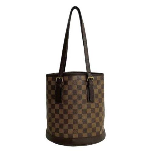 Pre-owned Leather louis-vuitton-bags Louis Vuitton Vintage , Brown , D...