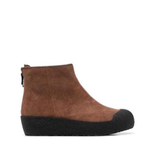 Bruine Casual Enkellaarzen Bally , Brown , Dames