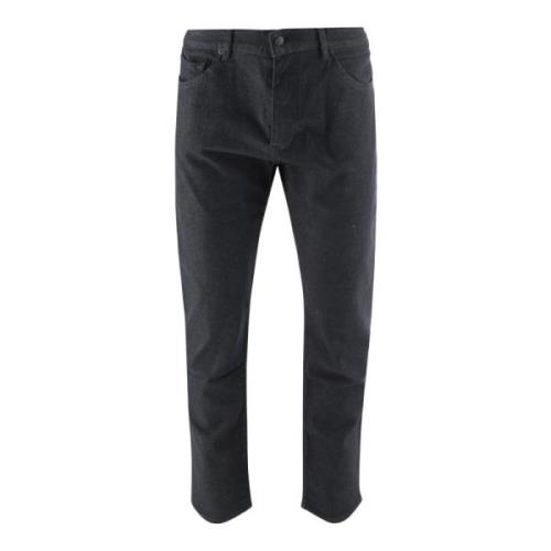 Stretch Katoen Slim-Fit Denim Jeans Hugo Boss , Gray , Heren