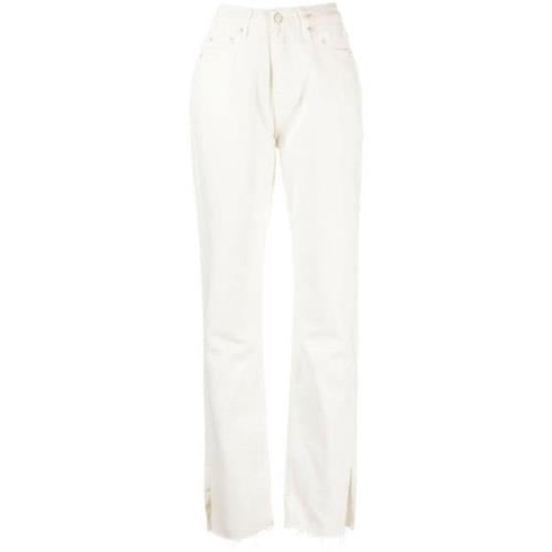 Witte Straight Jeans Ksubi , White , Dames