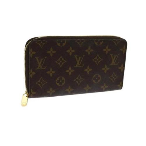 Pre-owned Canvas wallets Louis Vuitton Vintage , Brown , Dames