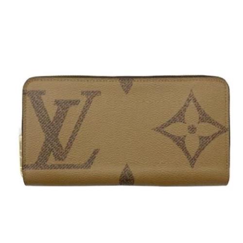 Pre-owned Canvas wallets Louis Vuitton Vintage , Brown , Dames