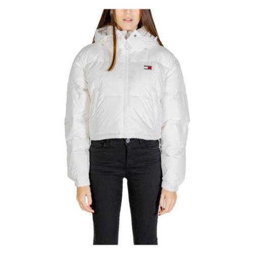 Alaska Dames Jassen en Mantels Tommy Jeans , White , Dames