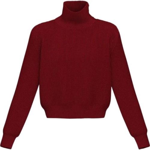 Stijlvolle Gebreide Top Emme DI Marella , Red , Dames