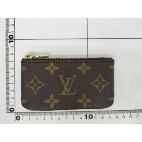 Pre-owned Leather wallets Louis Vuitton Vintage , Brown , Dames