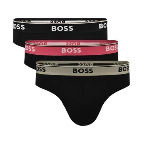 Heren Brif 3P Power Slip Hugo Boss , Black , Heren