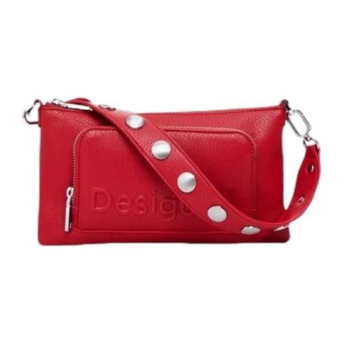 Dameskaarthouderportemonnee, Synthetisch Leer Desigual , Red , Dames