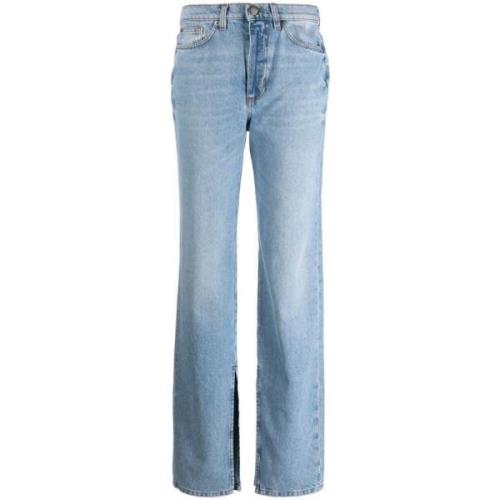 Blauwe Straight Jeans Twinset , Blue , Dames