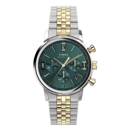 Herenhorloge Marlin Chronograaf Timex , Green , Heren