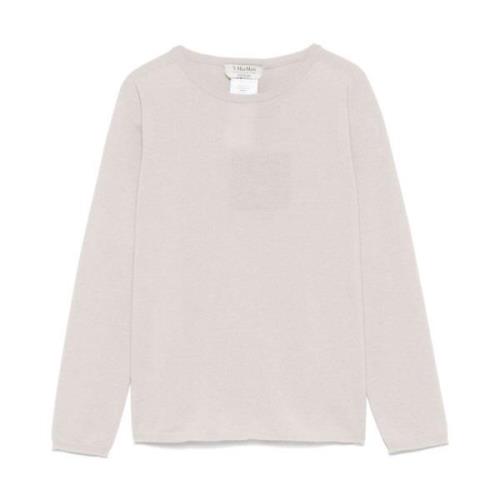 Witte Kasjmier Trui Elegant Stijlvol Max Mara , Beige , Dames