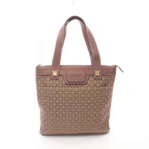 Pre-owned Leather totes Loewe Pre-owned , Brown , Dames