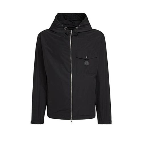 Stijlvolle Winterjas voor Mannen Moncler , Black , Heren