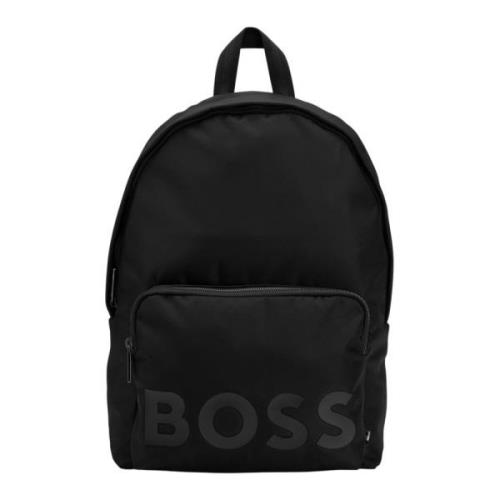 Stijlvolle Heren Rugzakken Hugo Boss , Black , Heren