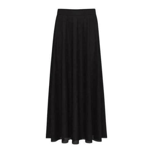 Elegante Rok -- Aceri-004 Emme DI Marella , Black , Dames