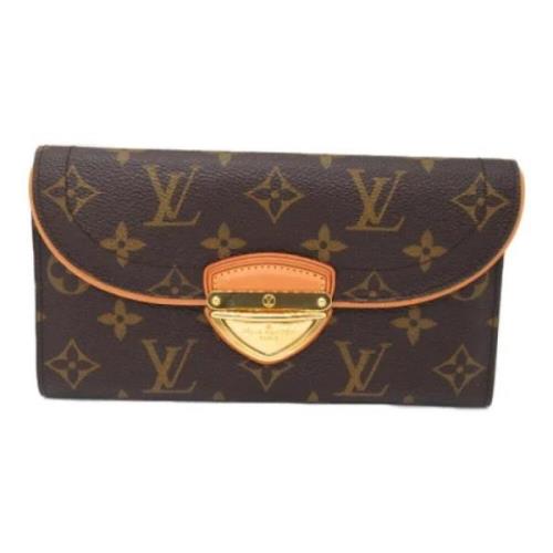 Pre-owned Canvas wallets Louis Vuitton Vintage , Brown , Dames