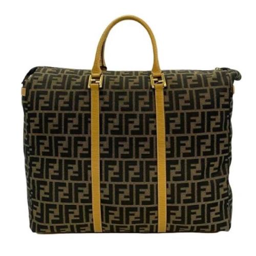 Pre-owned Leather fendi-bags Fendi Vintage , Brown , Dames