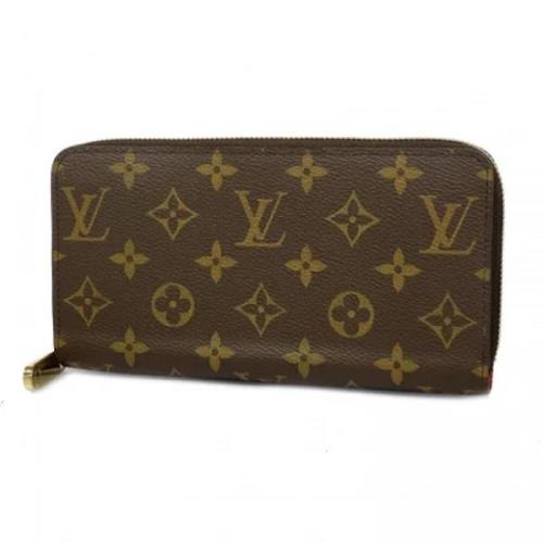 Pre-owned Canvas wallets Louis Vuitton Vintage , Brown , Dames