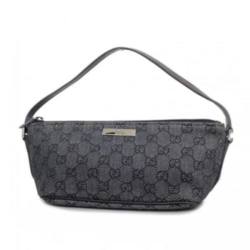 Pre-owned Canvas gucci-bags Gucci Vintage , Black , Dames