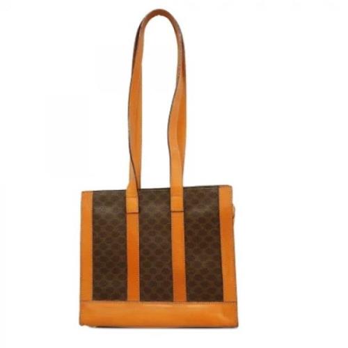 Pre-owned Canvas celine-bags Celine Vintage , Brown , Dames