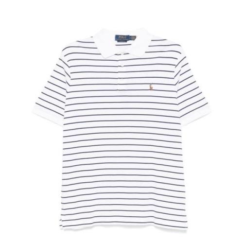 Casual korte mouw poloshirt wit Polo Ralph Lauren , White , Heren