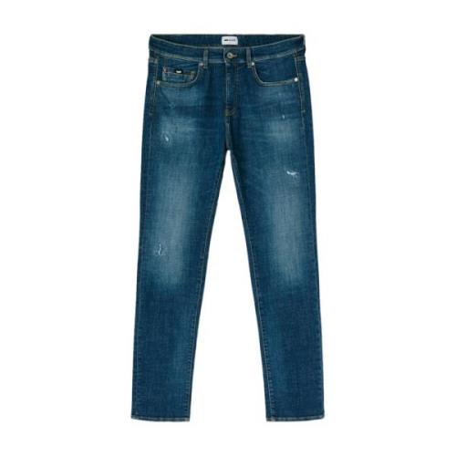 Pure Indigo 12Oz Heren Jeans GAS , Blue , Heren