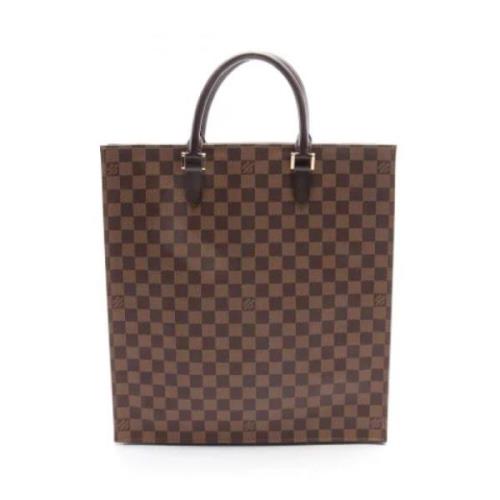 Pre-owned Canvas louis-vuitton-bags Louis Vuitton Vintage , Brown , Da...