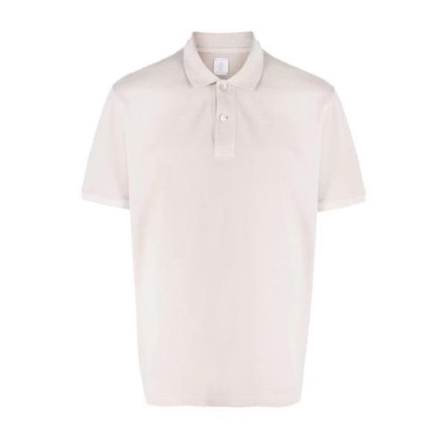 Casual Beige Polo Shirt Eleventy , Beige , Heren