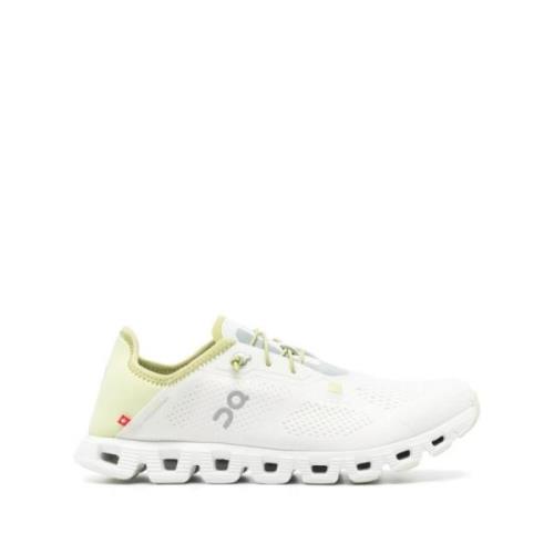 Witte Mesh Sneakers met Reflecterende Details On Running , White , Dam...