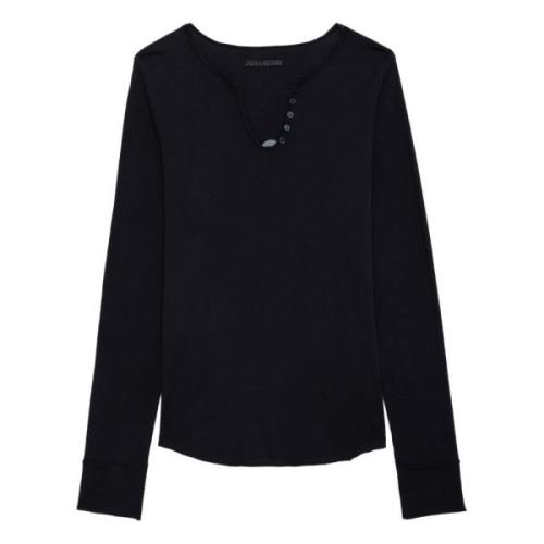 Visnet Stijl Top Zadig & Voltaire , Black , Dames