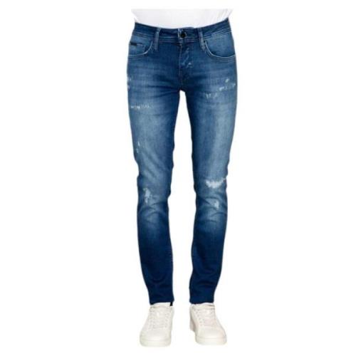 Moderne Slim Fit Broek Antony Morato , Blue , Heren