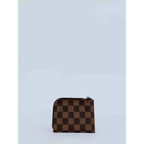 Pre-owned Canvas wallets Louis Vuitton Vintage , Brown , Dames