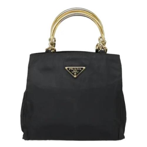 Pre-owned Fabric prada-bags Prada Vintage , Black , Dames