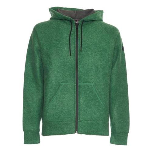 Groene Sweatshirt Aw24 Stijl MC2 Saint Barth , Green , Heren