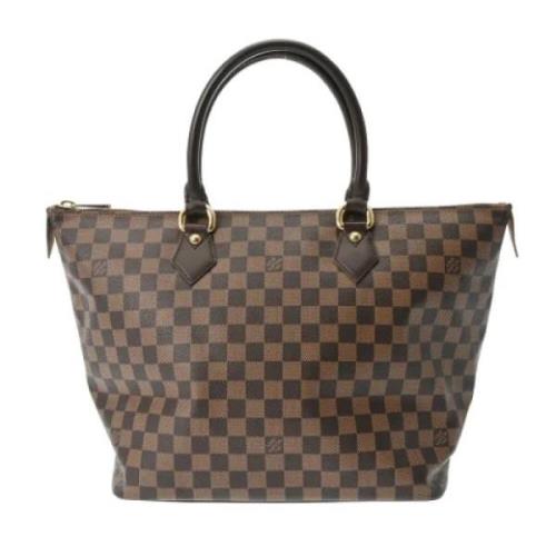 Pre-owned Canvas louis-vuitton-bags Louis Vuitton Vintage , Brown , Da...