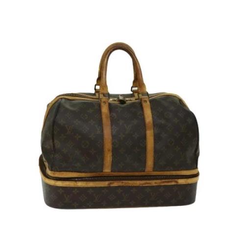 Pre-owned Canvas louis-vuitton-bags Louis Vuitton Vintage , Brown , Da...