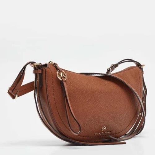 Pre-owned Leather shoulder-bags Michael Kors Pre-owned , Brown , Dames